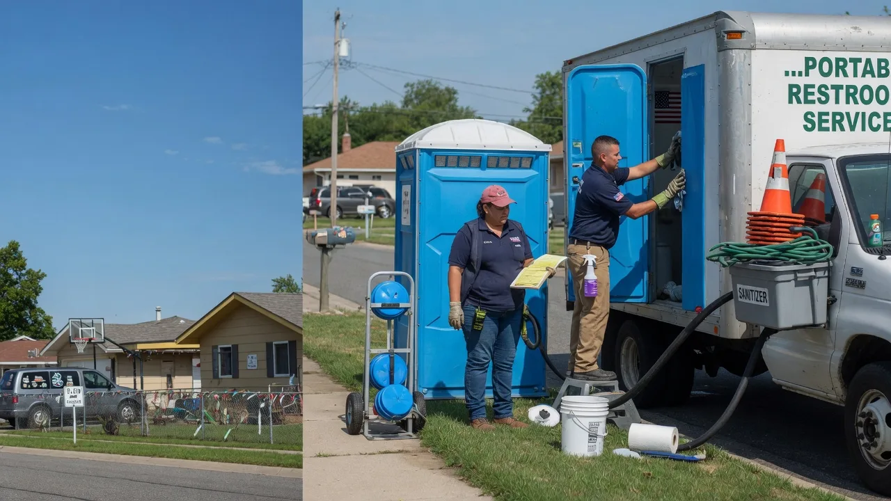 Portable Toilet Rental in Collinsville, IL near me